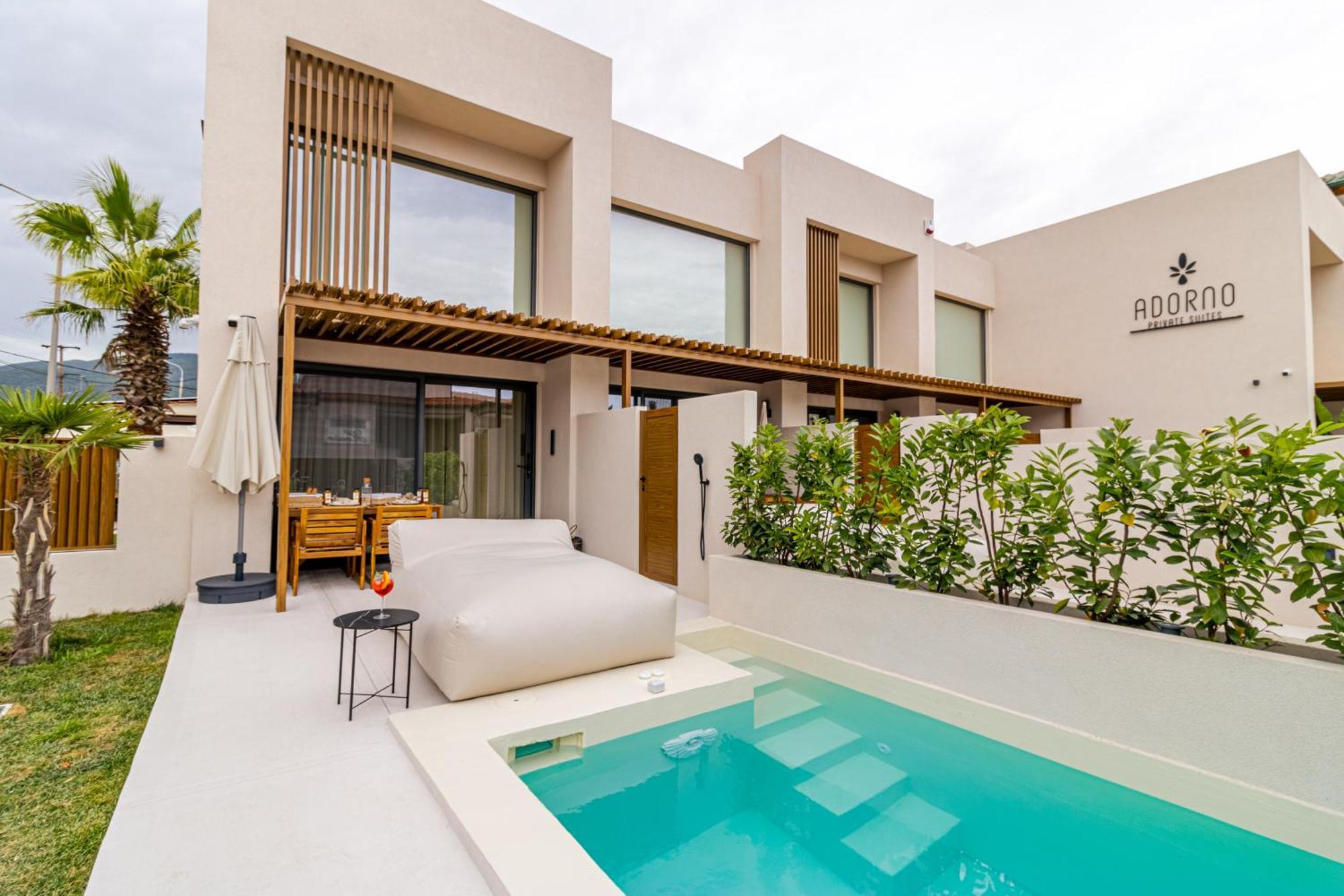 Adorno Private Suites Only Adults & Kids 12 Plus Vrasná Exterior foto