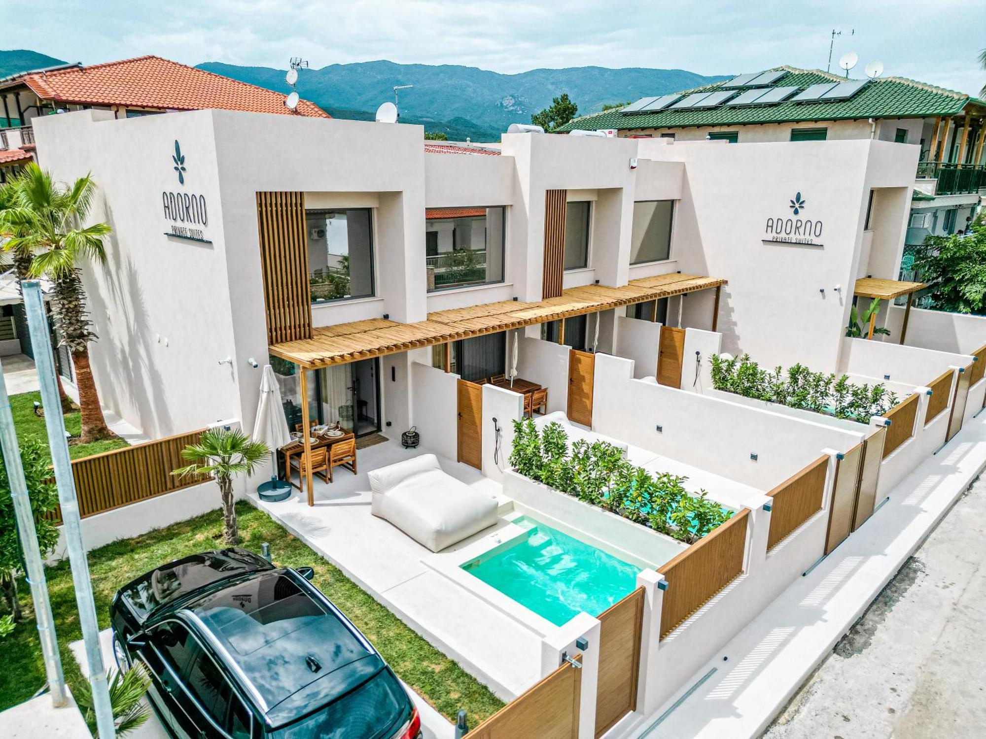 Adorno Private Suites Only Adults & Kids 12 Plus Vrasná Exterior foto