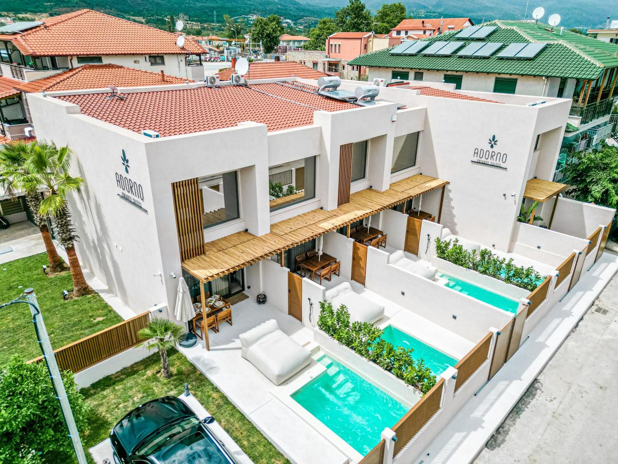 Adorno Private Suites Only Adults & Kids 12 Plus Vrasná Exterior foto