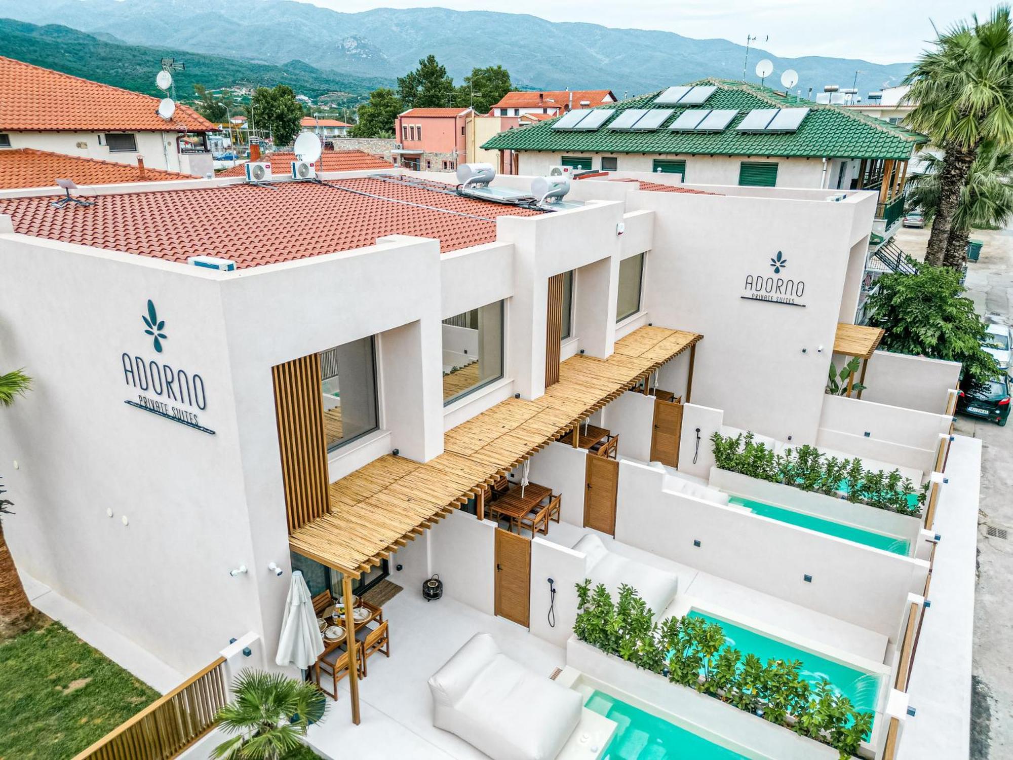 Adorno Private Suites Only Adults & Kids 12 Plus Vrasná Exterior foto