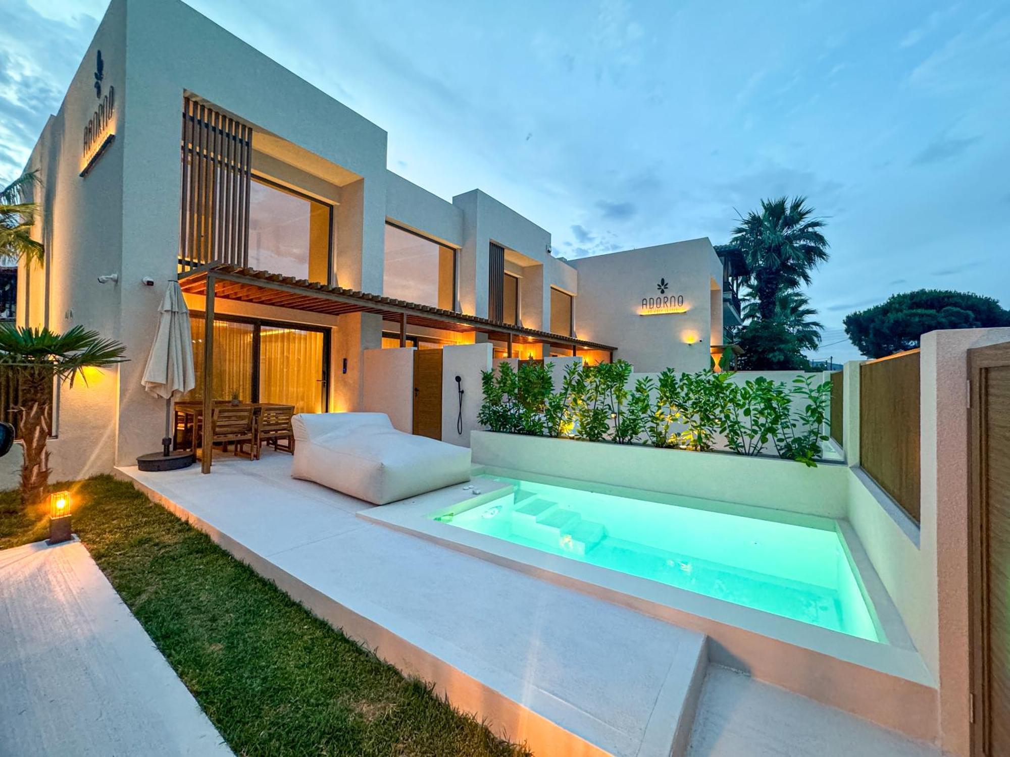 Adorno Private Suites Only Adults & Kids 12 Plus Vrasná Exterior foto