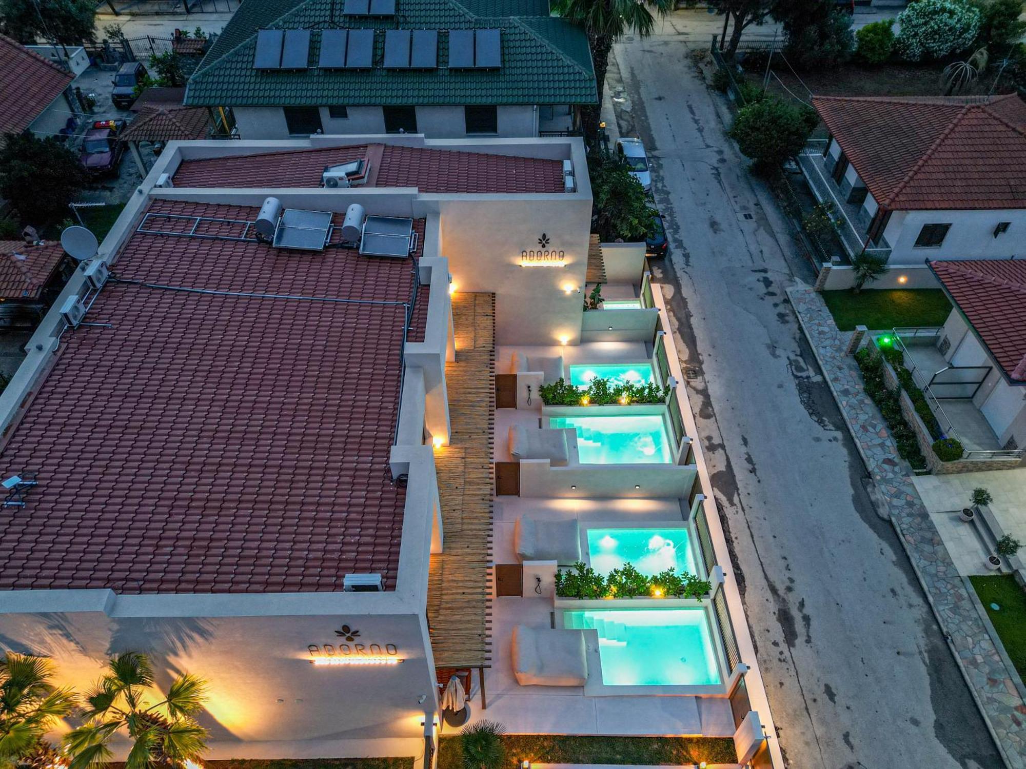 Adorno Private Suites Only Adults & Kids 12 Plus Vrasná Exterior foto